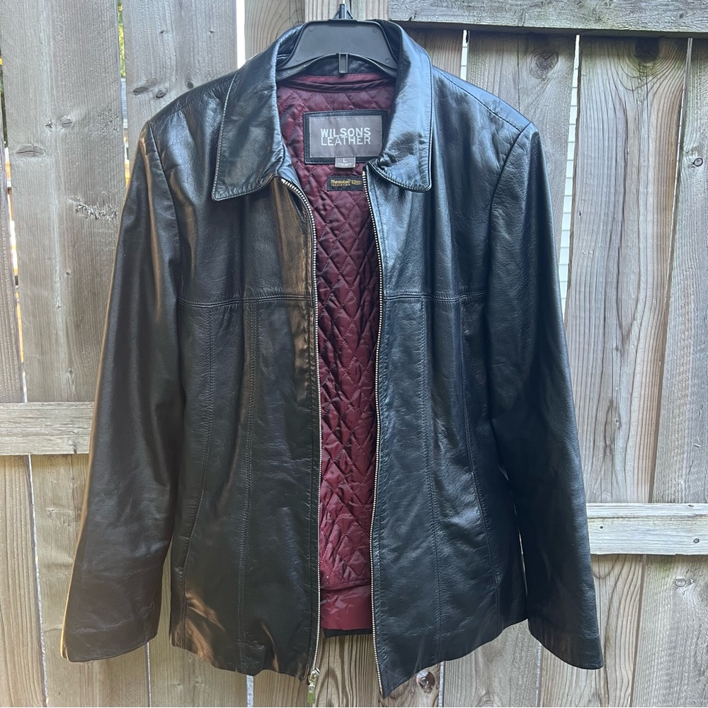 Wilson’s Double Layer Leather Jacket, Insulated